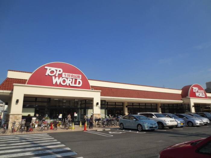 トップワールド楠葉店(スーパー)まで700m プラスドサンテ・ドゥ　A棟