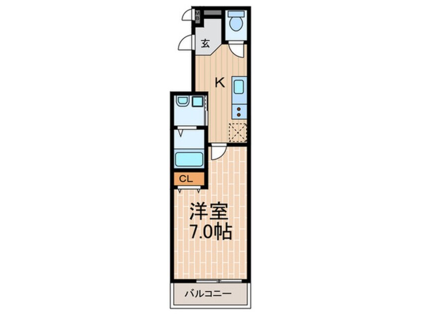 間取図 フジパレス阪神甲子園