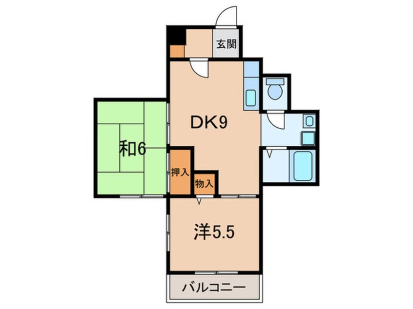 間取図 ル・ブーランジェ川原