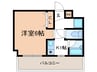 カントリ－青葉ハイツ 1Kの間取り