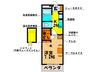 レオパレスロ－ズ 1Kの間取り