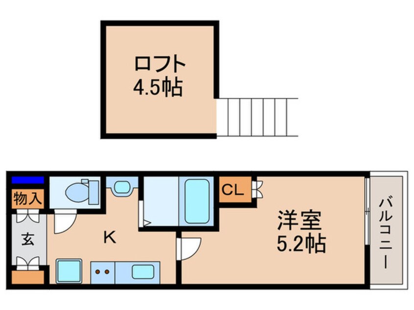 間取図 Cherry Tree