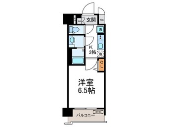 間取図 ﾌﾟﾚｻﾝｽ THE KYOTO 新町通(1009)