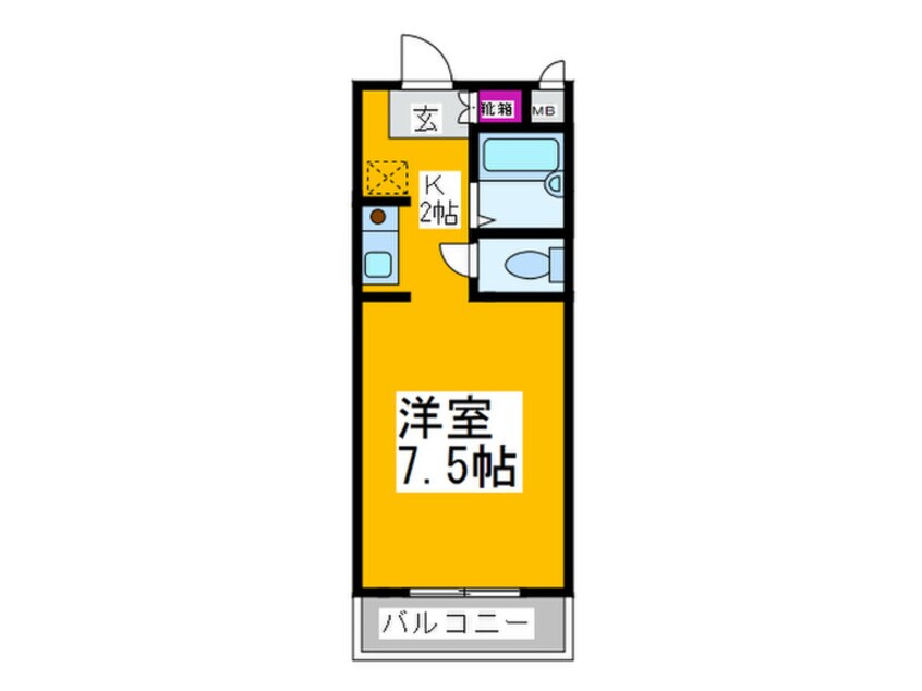 間取図 ハ－ベストコ－ト