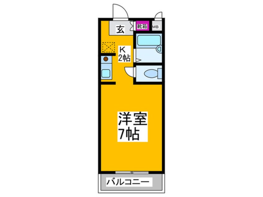 間取図 ハ－ベストコ－ト