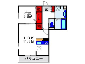 間取図 J cube A