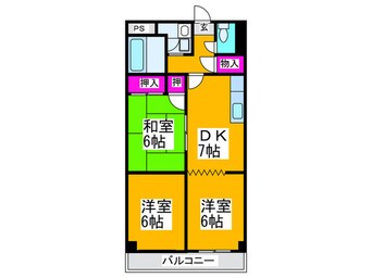 間取図 第2安田ビル