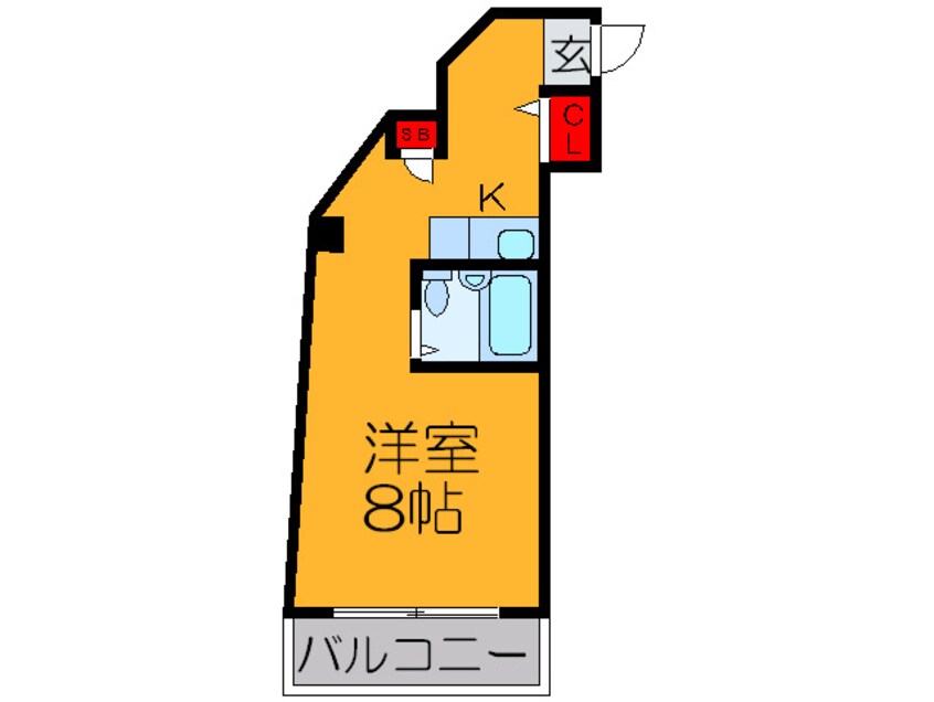 間取図 小阪本町ル・グラン