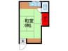 マンション富士 1Rの間取り