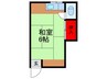 マンション富士 1Rの間取り