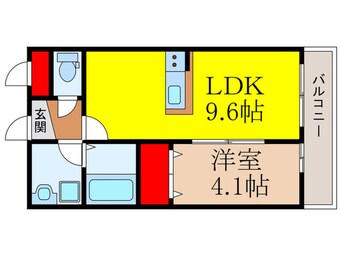 間取図 Lu′CREW曽根西町