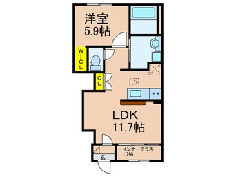 間取図 Happiness K