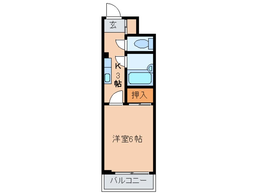 間取図 クロシオハイツⅤ