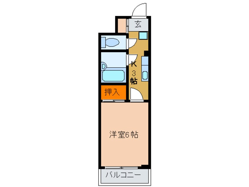 間取図 クロシオハイツⅤ