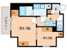 エヌエムスワサントアン 2Kの間取り