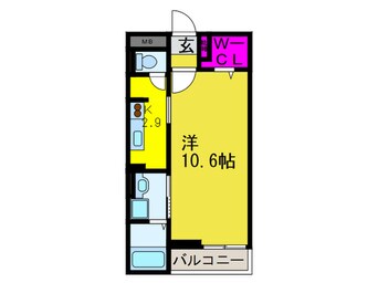間取図 ヴォナール　コート