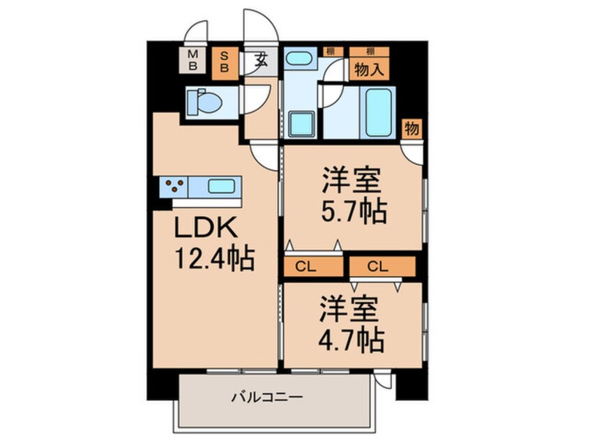 間取図 Moruan Residence