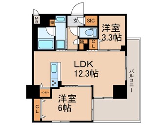 間取図 Moruan Residence