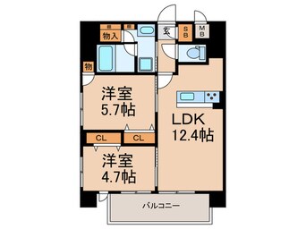 間取図 Moruan Residence