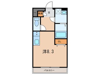 間取図 エステイトＥ垂水1