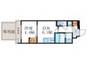 ﾍﾞﾗｼﾞｵﾜｰﾙﾄﾞｱｲ京都円町(106) 1DKの間取り