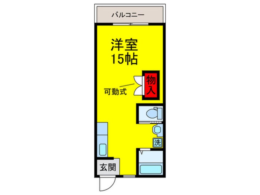 間取図 豊南ハイツ