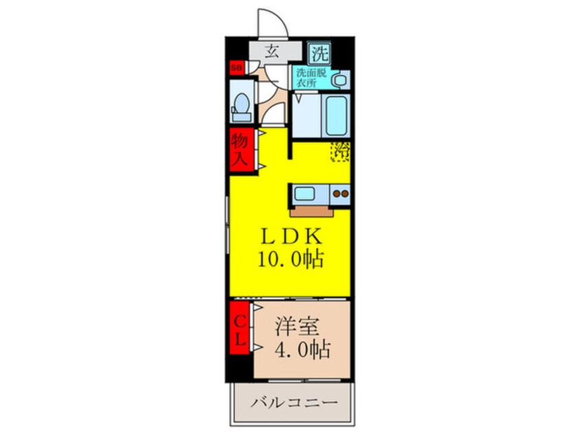 間取図 アンフィニⅧ