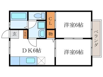 間取図 ソレイユメゾン宝ヶ池