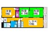 アプティ3番館 3LDKの間取り