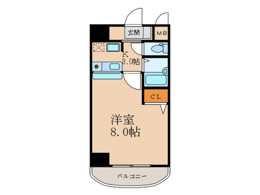 間取図 ノルデンハイム新大阪Ⅱ