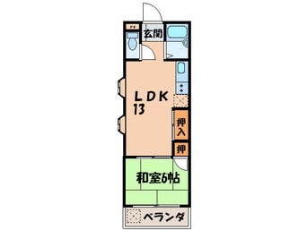 間取図 ミナ－ジュＵ・Ｄ