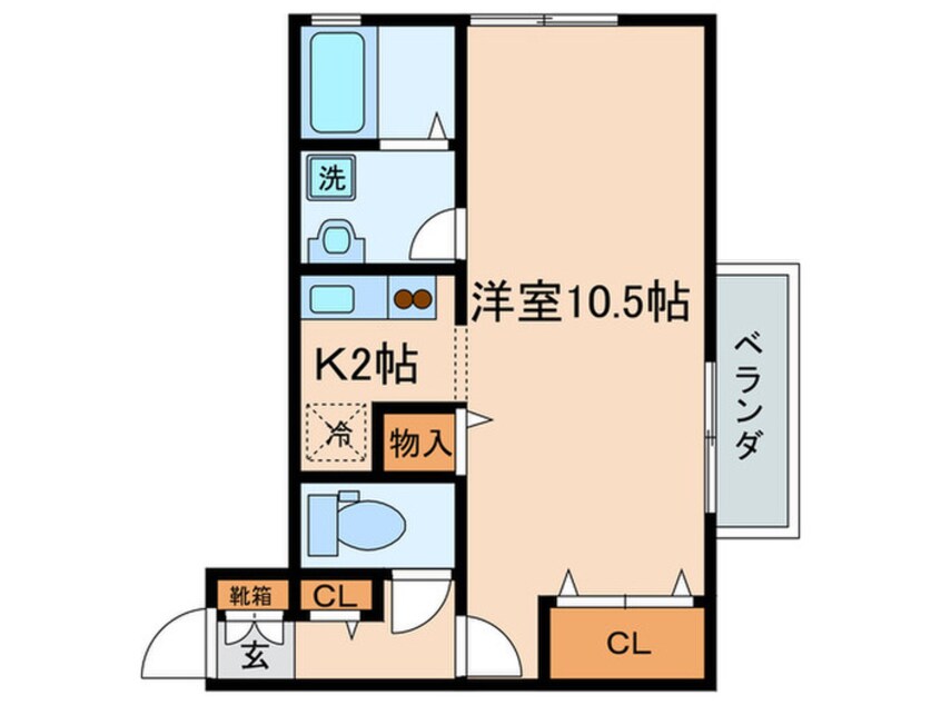 間取図 ベルコ－ト木ノ座