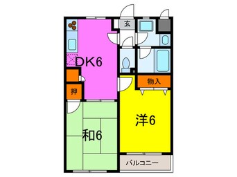 間取図 Harmony court 宮町