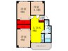 シャンポ－ル八王寺 3LDKの間取り