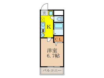 間取図 フローライト新大阪