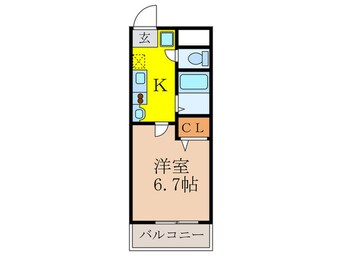 間取図 フローライト新大阪