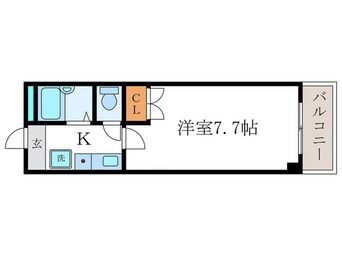 間取図 シャト－キャピタル