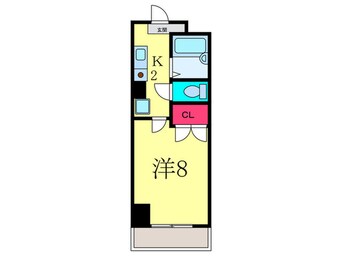 間取図 コモドエスペシオ勝山