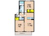 D-ROOM　YOU 2LDKの間取り