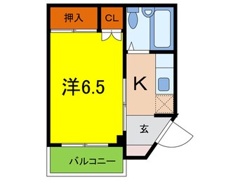 間取図 パレ・ア－バン