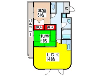 間取図 パルフェメゾンOgawa
