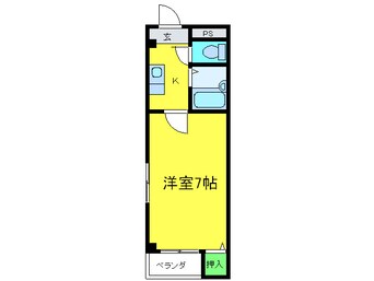 間取図 コスパ三恵