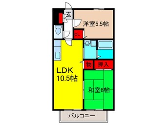 間取図 サンヒルズ箕面