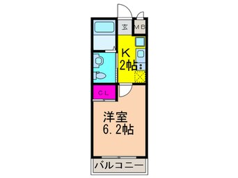 間取図 ウインズコート豊中南