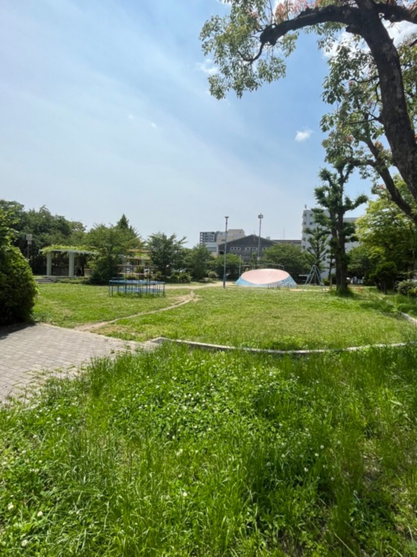 阿弥陀池公園(公園)まで82m ｴｽﾗｲｽﾞ北堀江ｽﾜﾝ(502)