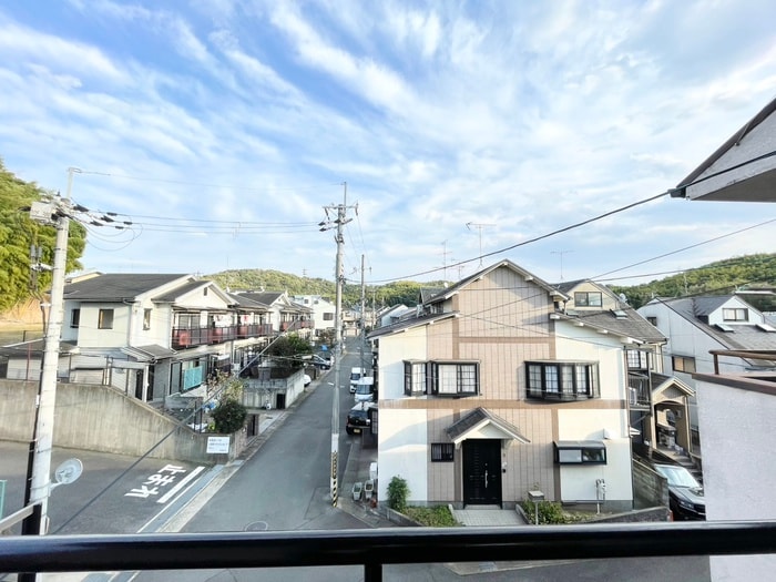 室内からの展望 深草鞍ケ谷貸家