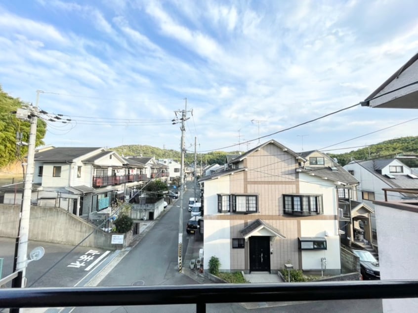 室内からの展望 深草鞍ケ谷貸家