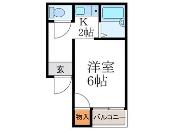 間取図 アーバンハウス北西