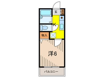 間取図 ジュネスパ－トⅢ