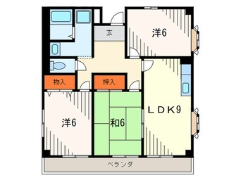 間取図 ドルミＭ宝塚